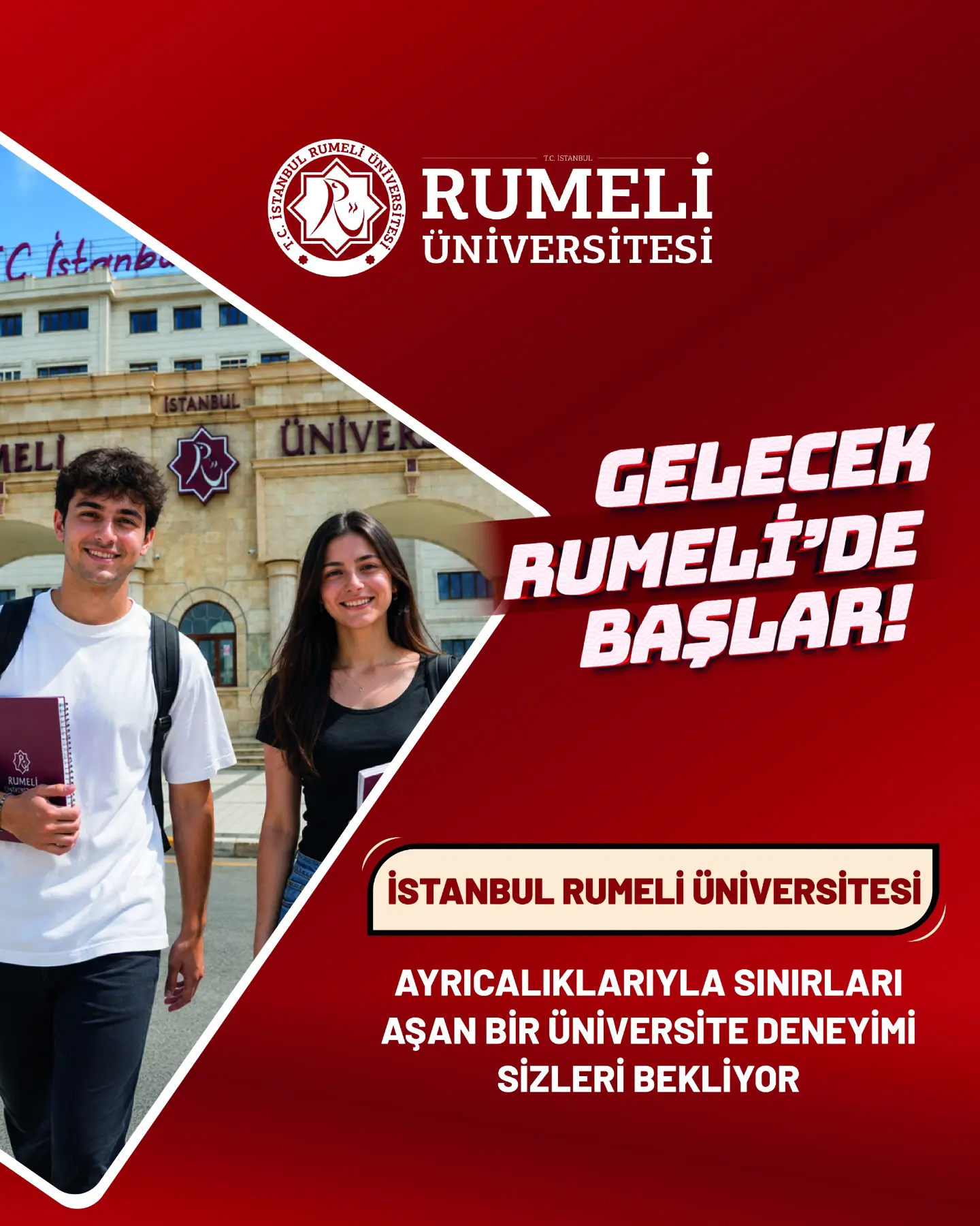 Gelecek Rumeli'de Başlar sosyal medya tasarımı